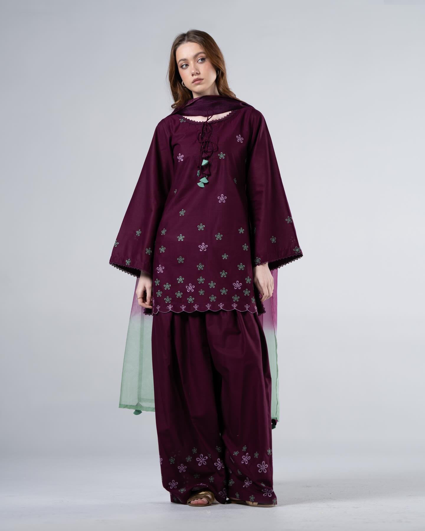 Mahira Embroidered 3pc