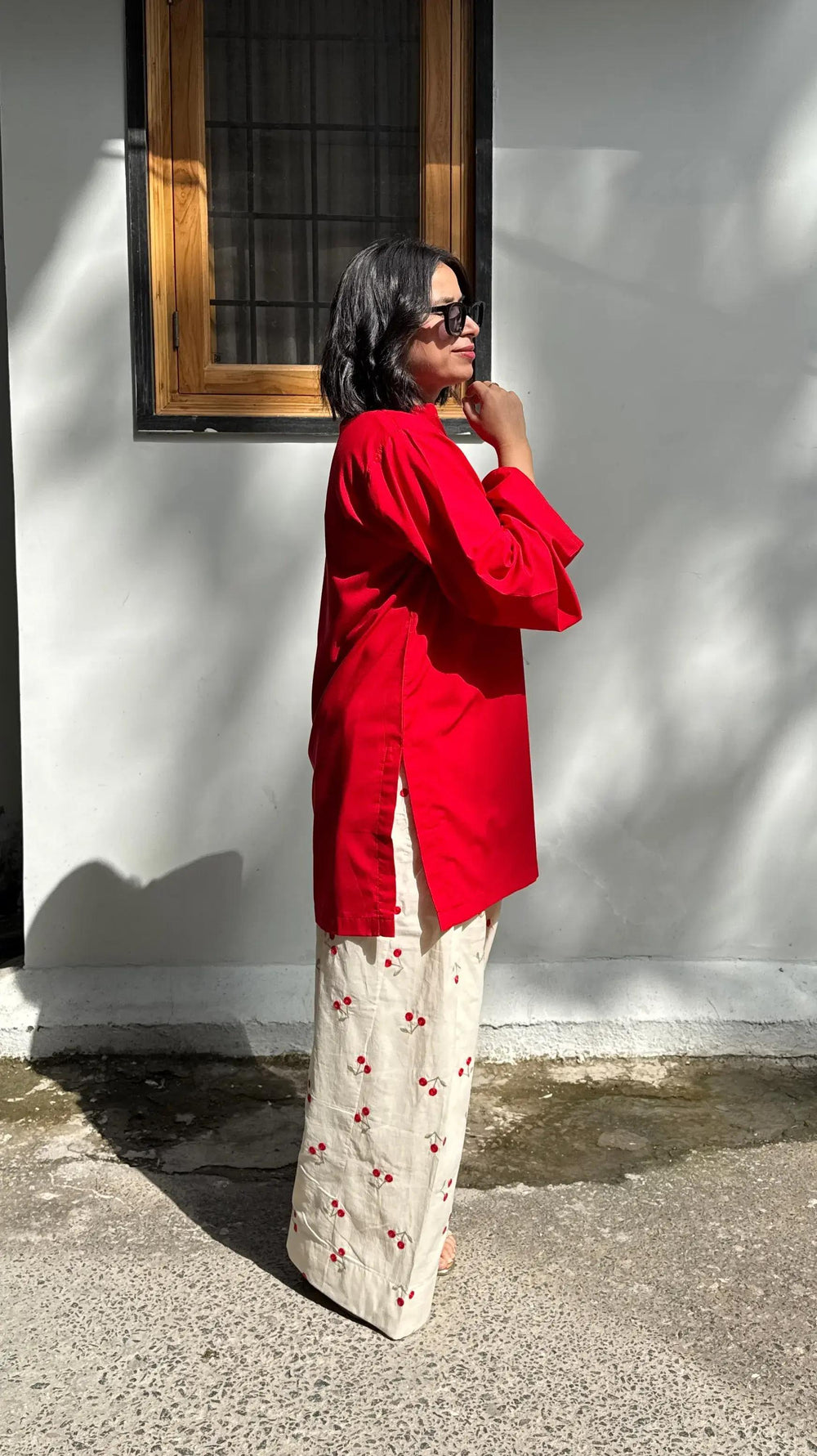 Cherry 3PC FARSHI SHALWAR
