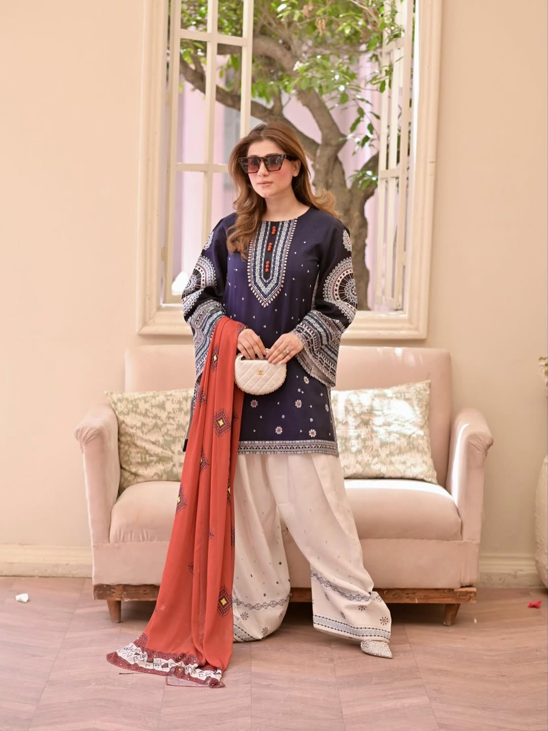 Rangrez – Heavy Embroidered Stitched Suit