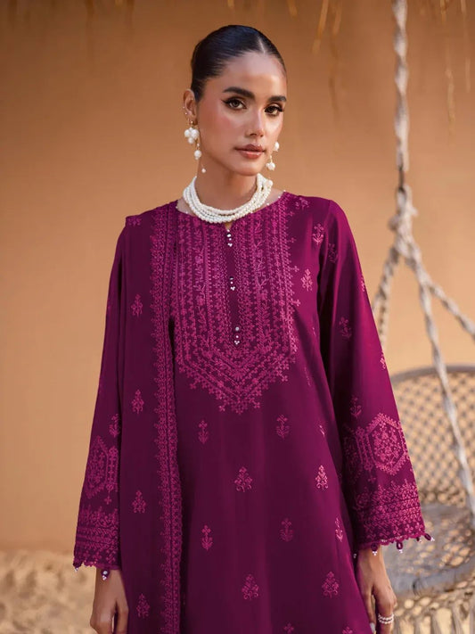 Halina Embroidered 3pc