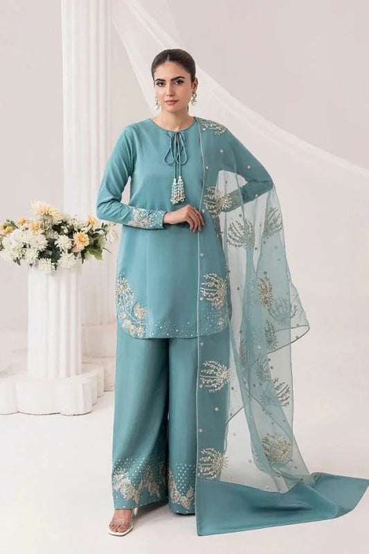 Zoola Embroidered -3pc - Lawn