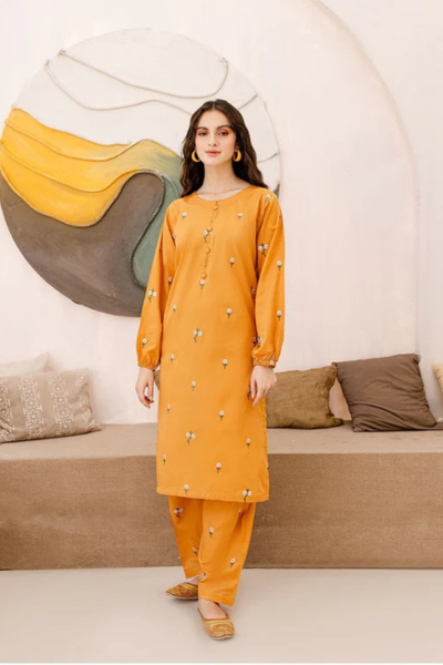 Petal Embroidered