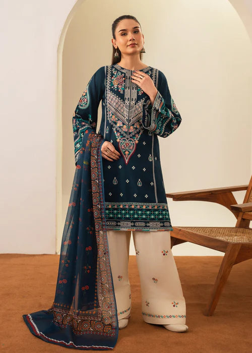 SAJAL EMBROIDERED 3PC
