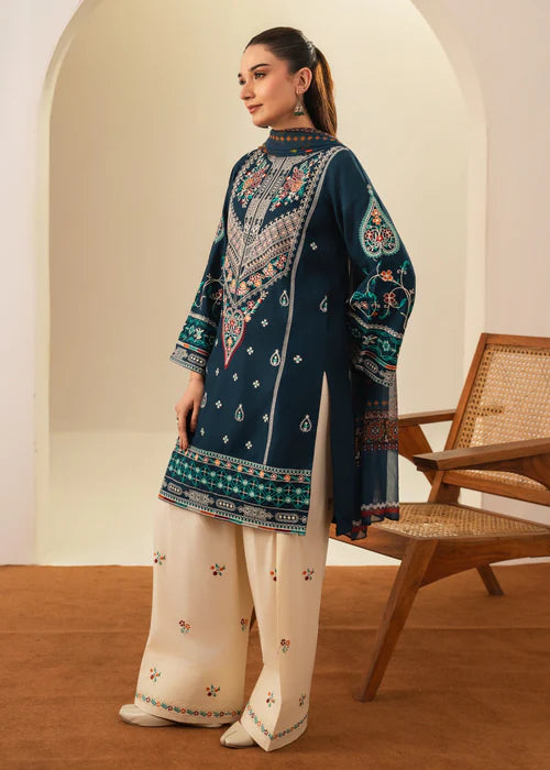 SAJAL EMBROIDERED 3PC