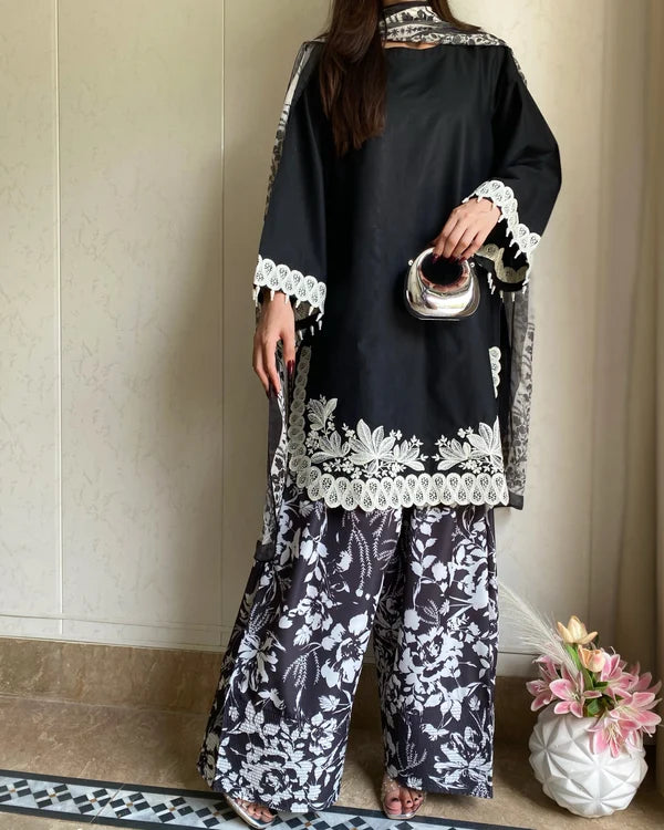 Mahe Embroidered - 3pc