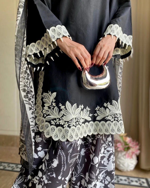 Mahe Embroidered - 3pc