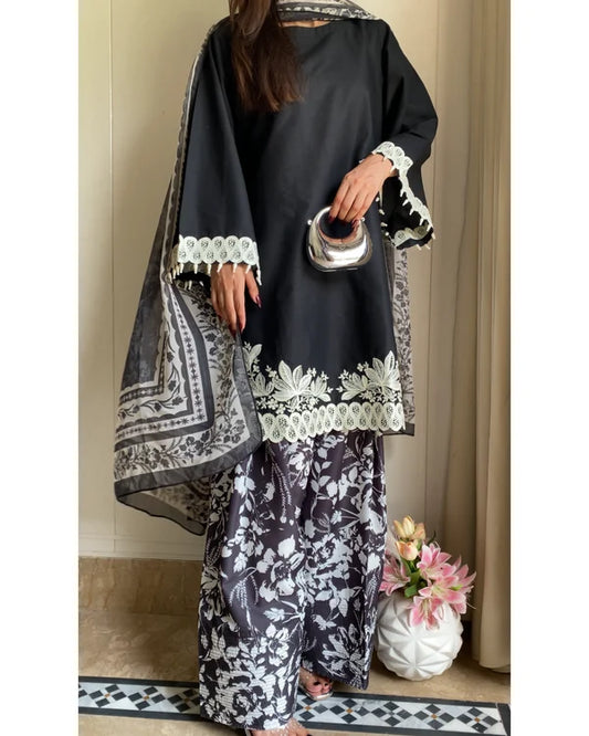 Mahe Embroidered - 3pc