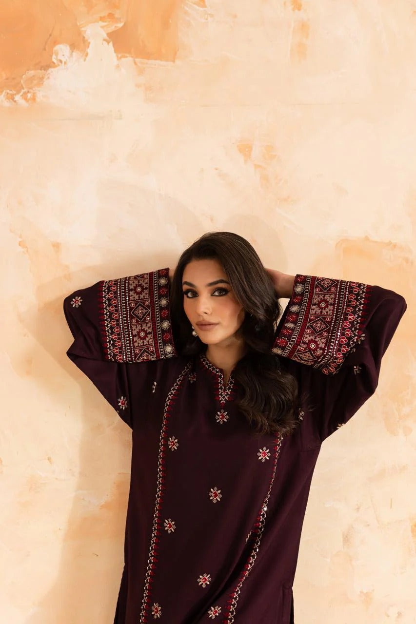 Nazakat Embroidered 2pc