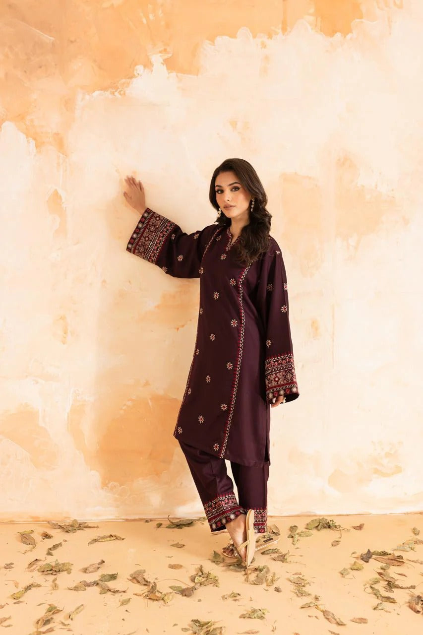 Nazakat Embroidered 2pc