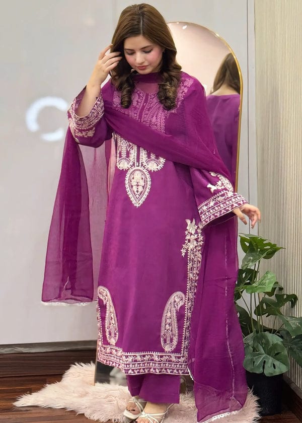 MARIA EMBROIDERED 3-PCS