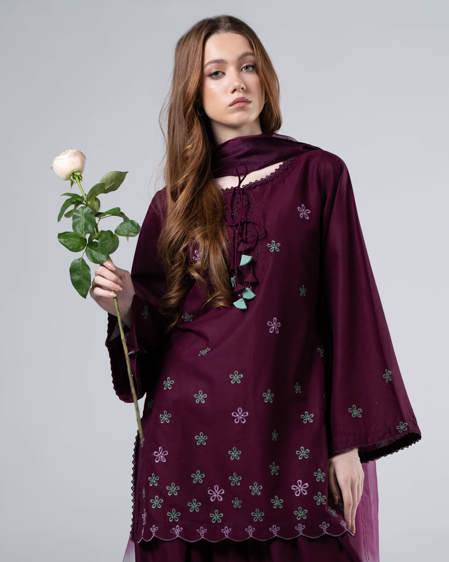 Mahira Embroidered 3pc