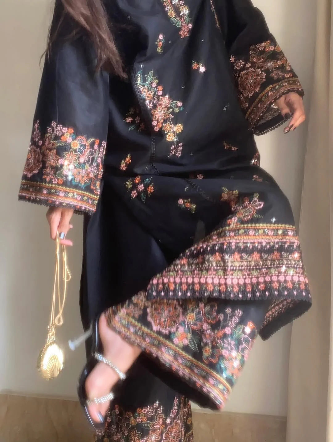 HAREEM EMBROIDERED 3PCS