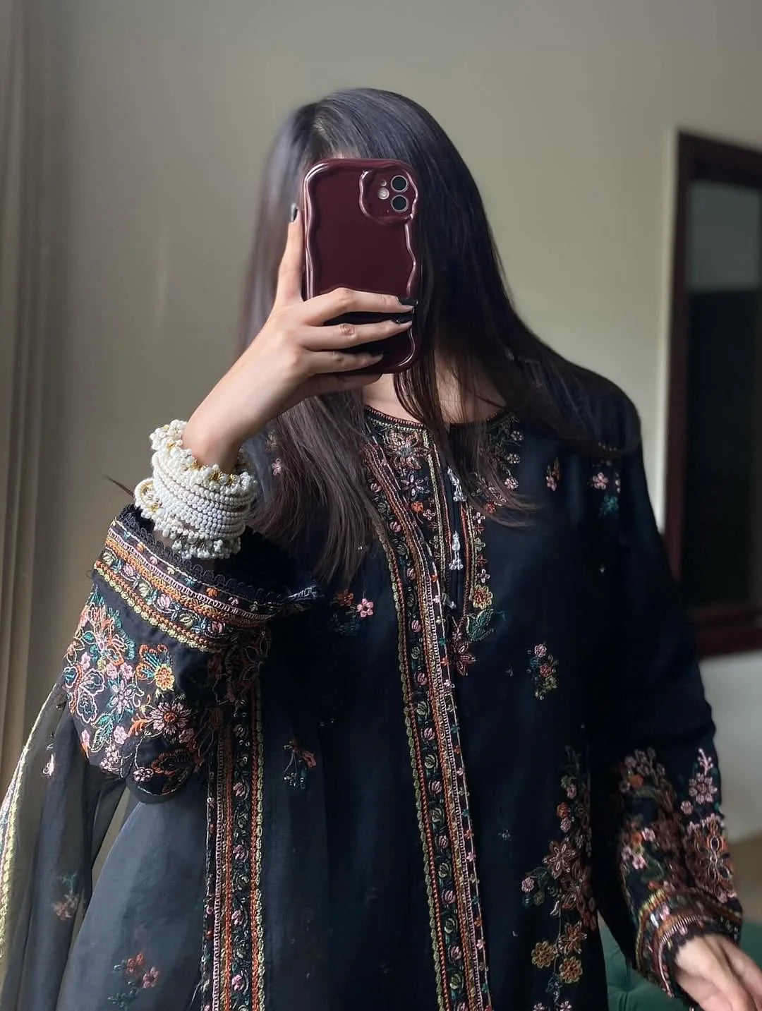 HAREEM EMBROIDERED 3PCS