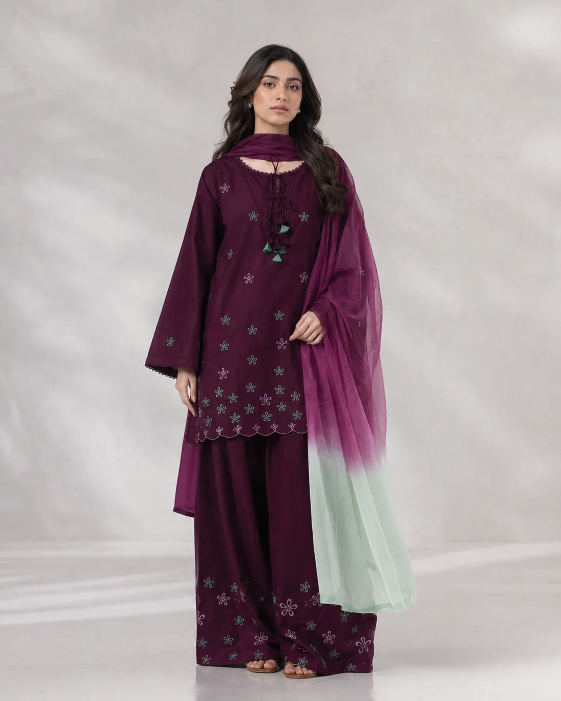 Mahira Embroidered 3pc