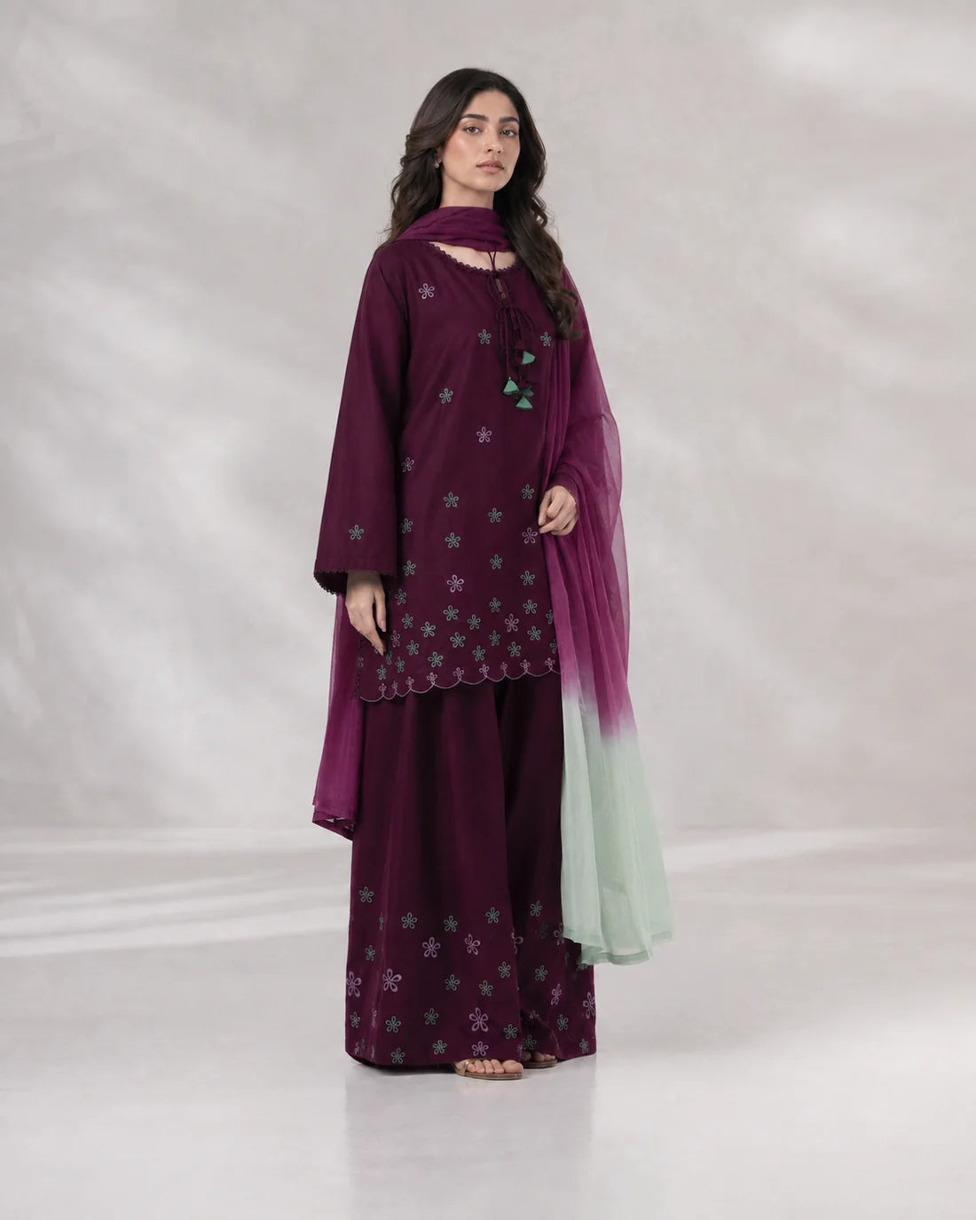 Mahira Embroidered 3pc