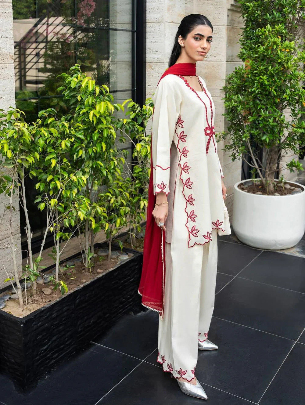 Nayyab Embroidered 3-Pcs