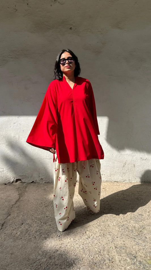 Cherry 3PC FARSHI SHALWAR