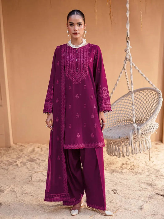 Halina Embroidered 3pc