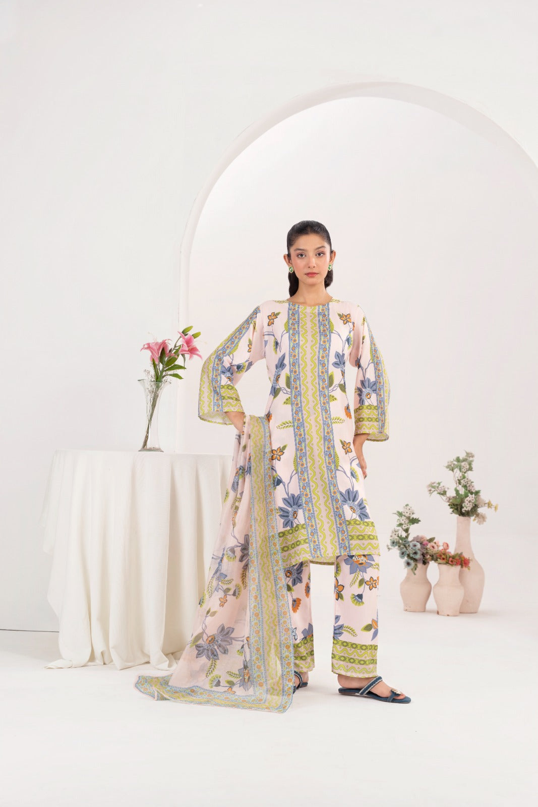 Rukhsar 3-Pcs Dress